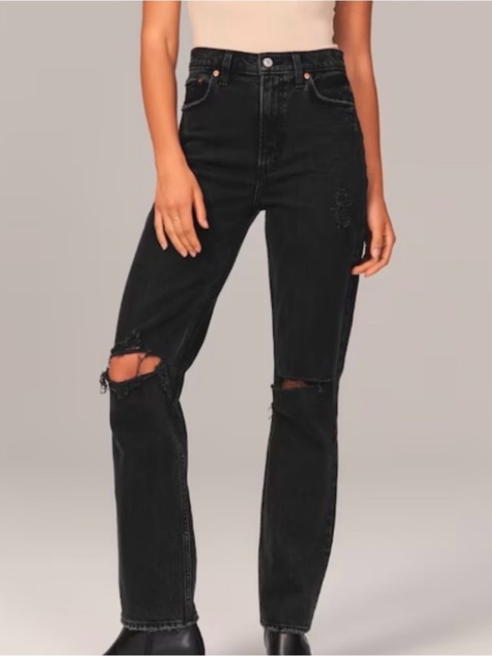 Abercrombie High-Rise 90’s Relaxed Jean (Curve Love)